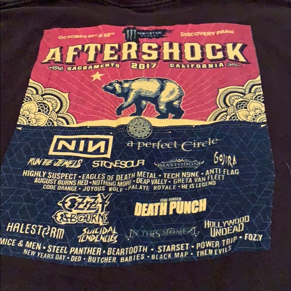 Other - Aftershock T-shirt 2017 Sacramento discovery